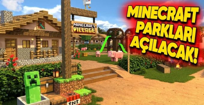 Minecraft Gerçek Hayata Taşınıyor! Tema Parkları Kurulacak