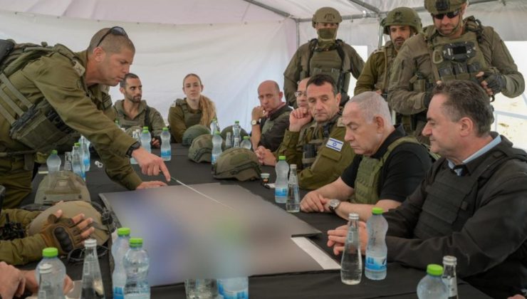 Netanyahu, Gazze’yi ikiye bölen Netzarim Koridoru’na gitti