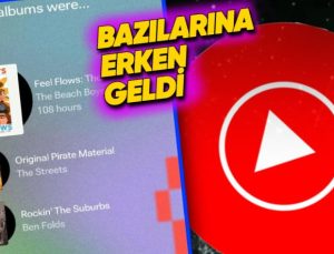 YouTube Music’in Yıllık Özeti, Kimi Kullanıcılarda Erkenden Gözükmeye Başladı