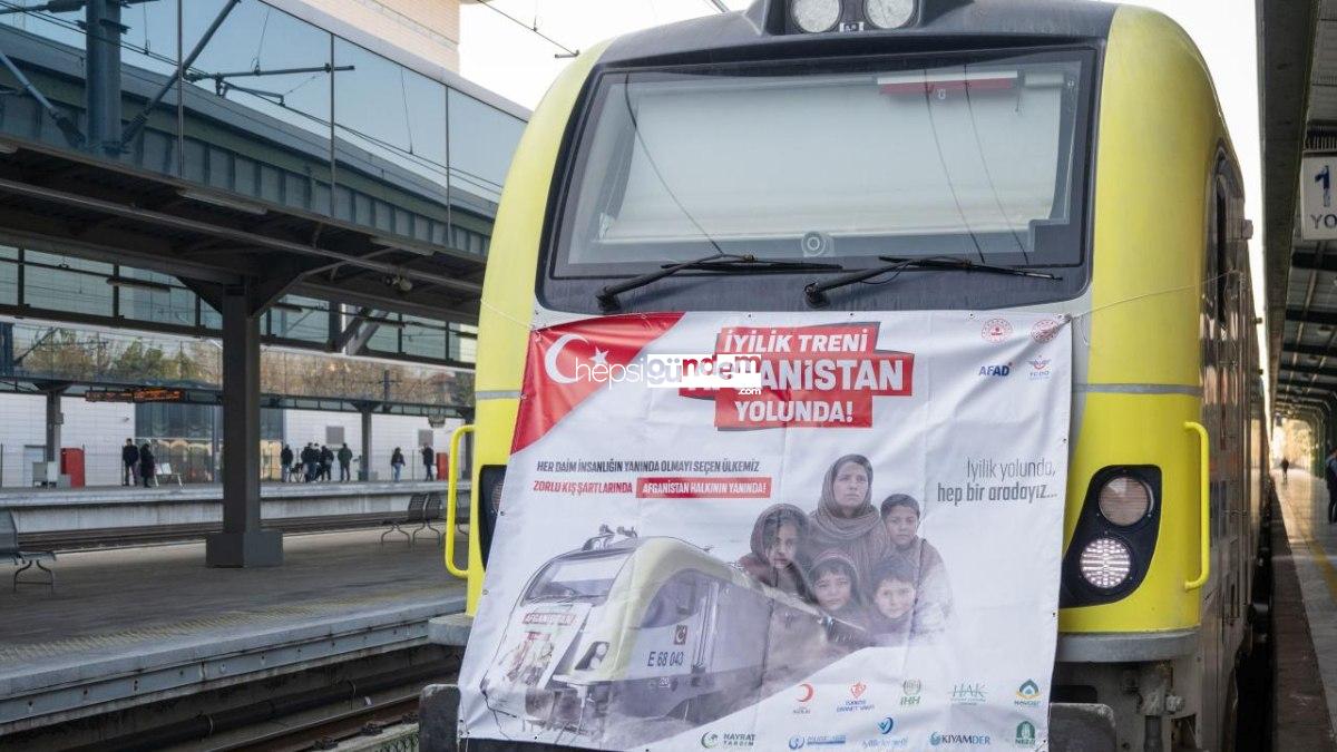 21’inci İyilik Treni Afganistan’a ulaştı