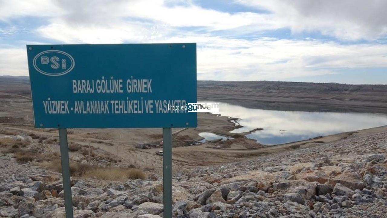 50 yıllık su muhtaçlığı için yapılan baraj kurudu