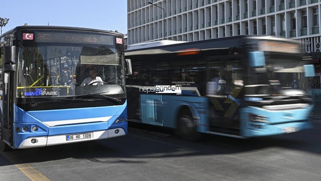 Ankara’da özel halk otobüslerinin ‘1 Şubat’ kararına EGO’dan cevap