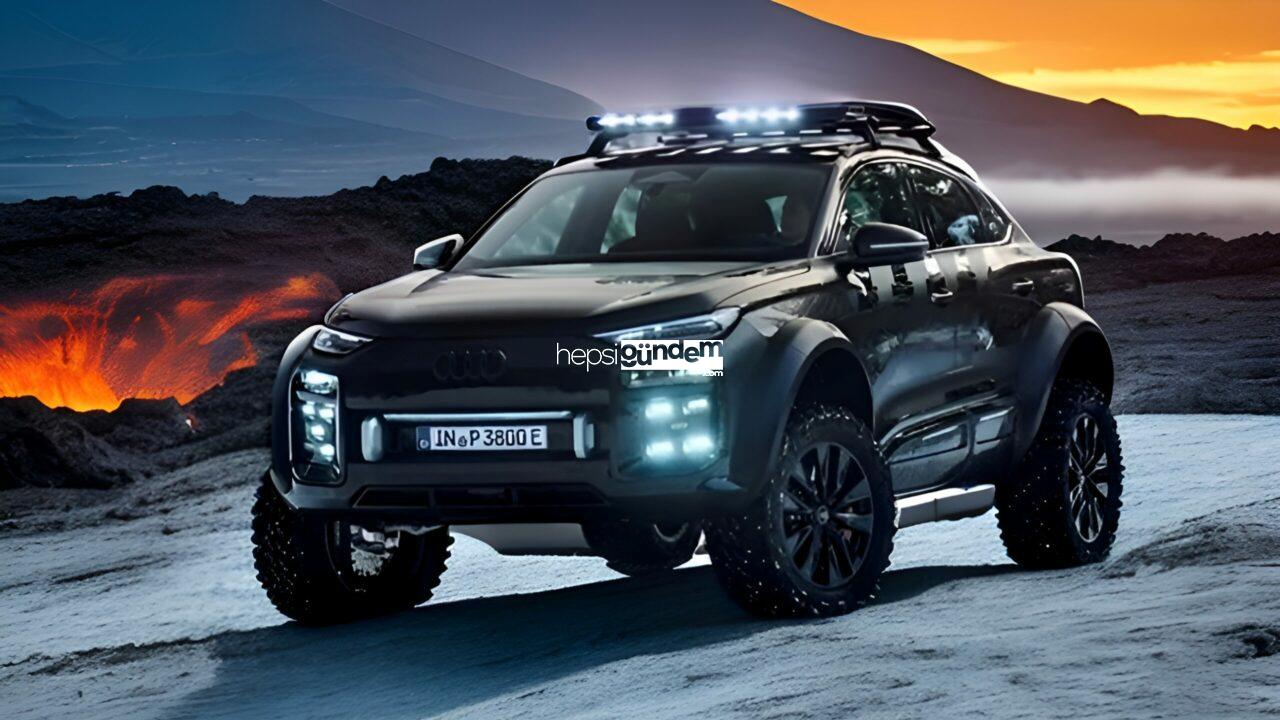 Audi sıra dışı elektrikli Q6 e-tron Offroad modelini tanıttı!