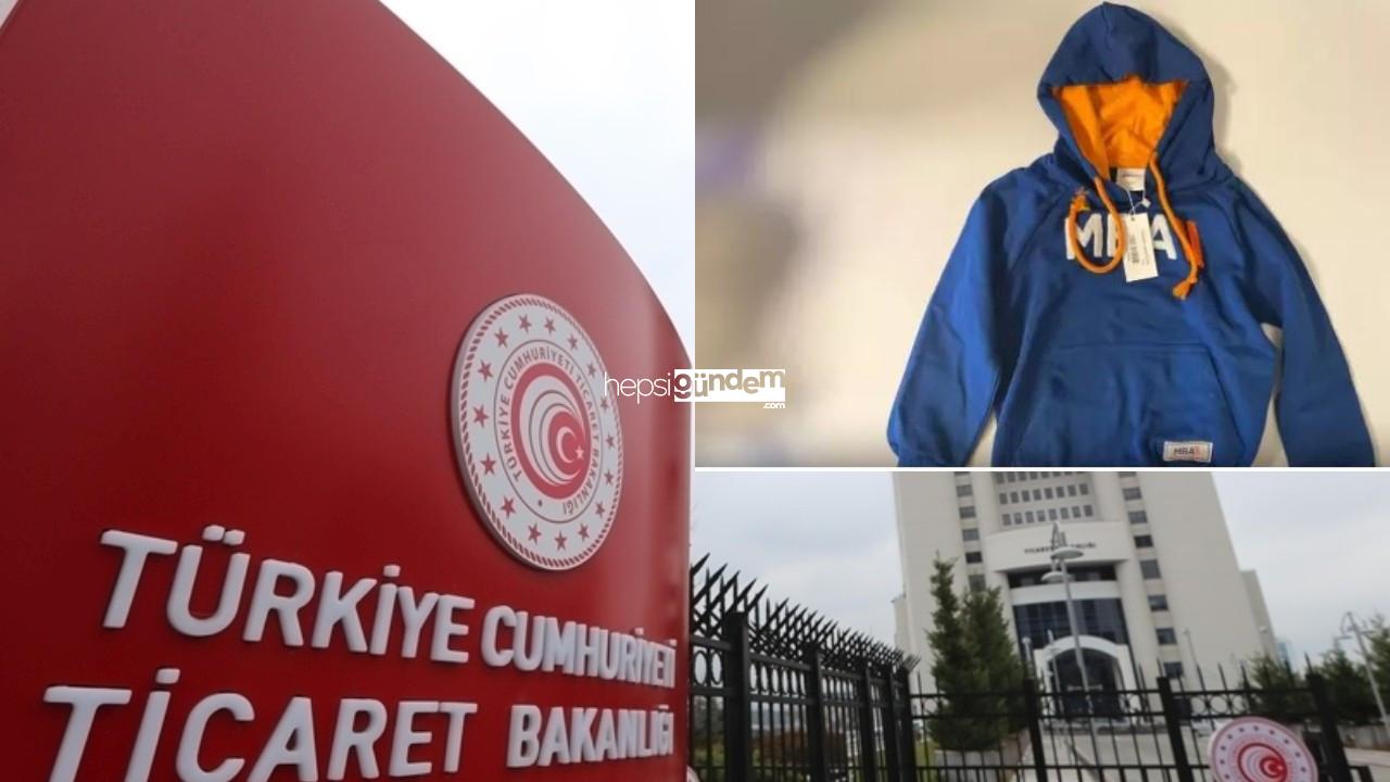 Bakanlık bir eseri daha yasakladı: Çocuklar için riskli kapüşonlu sweat toplatılıyor