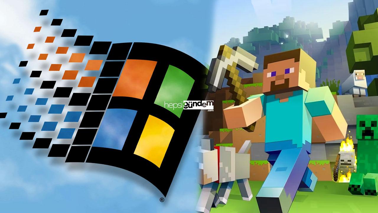 Bir geliştirici Minecraft’ı Windows 98’e uyarladı!