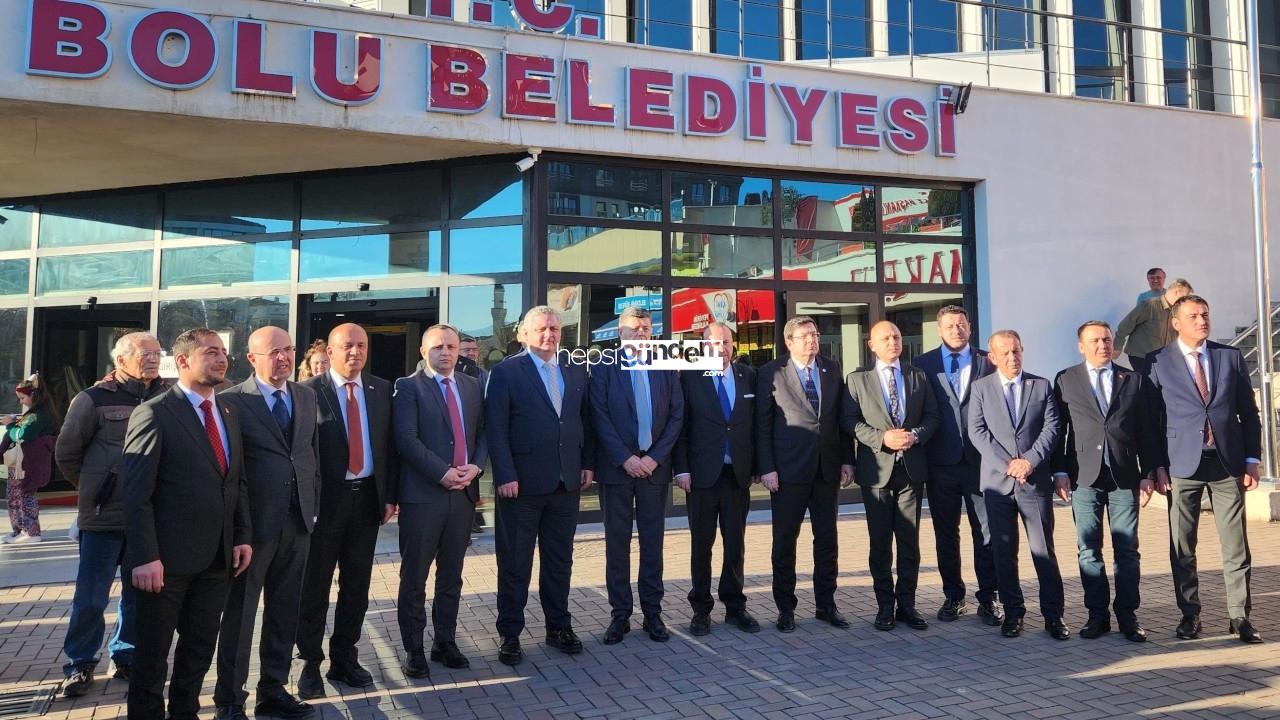 Bolu’da CHP’li 10 belediye liderinden otel yangınına ait açıklama