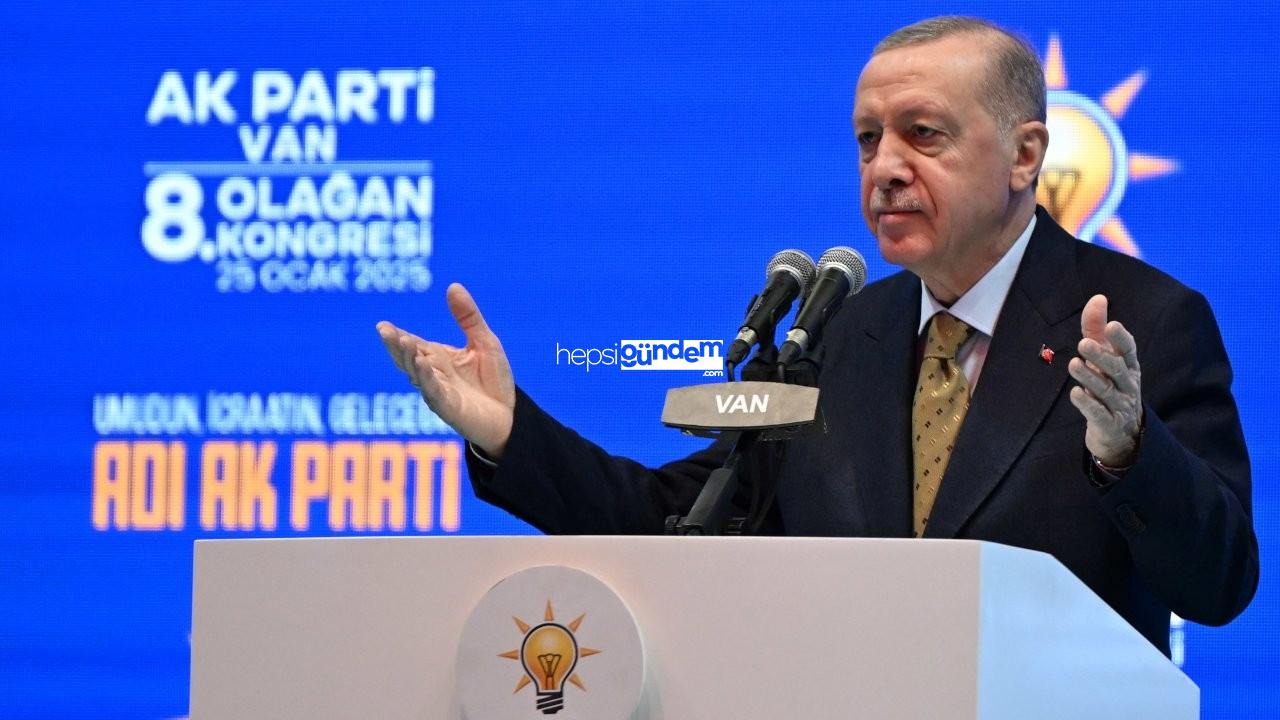 Cumhurbaşkanı Erdoğan Van’da konuşuyor