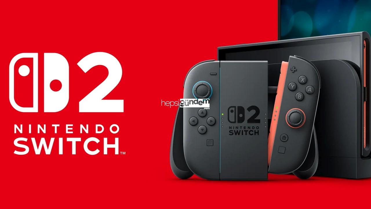 Devasa ekran ve manyetik denetimci: Nintendo Switch 2 resmen duyuruldu!