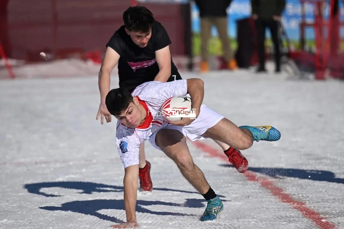 Erciyes Kar Ragbi Türkiye Şampiyonası Başladı