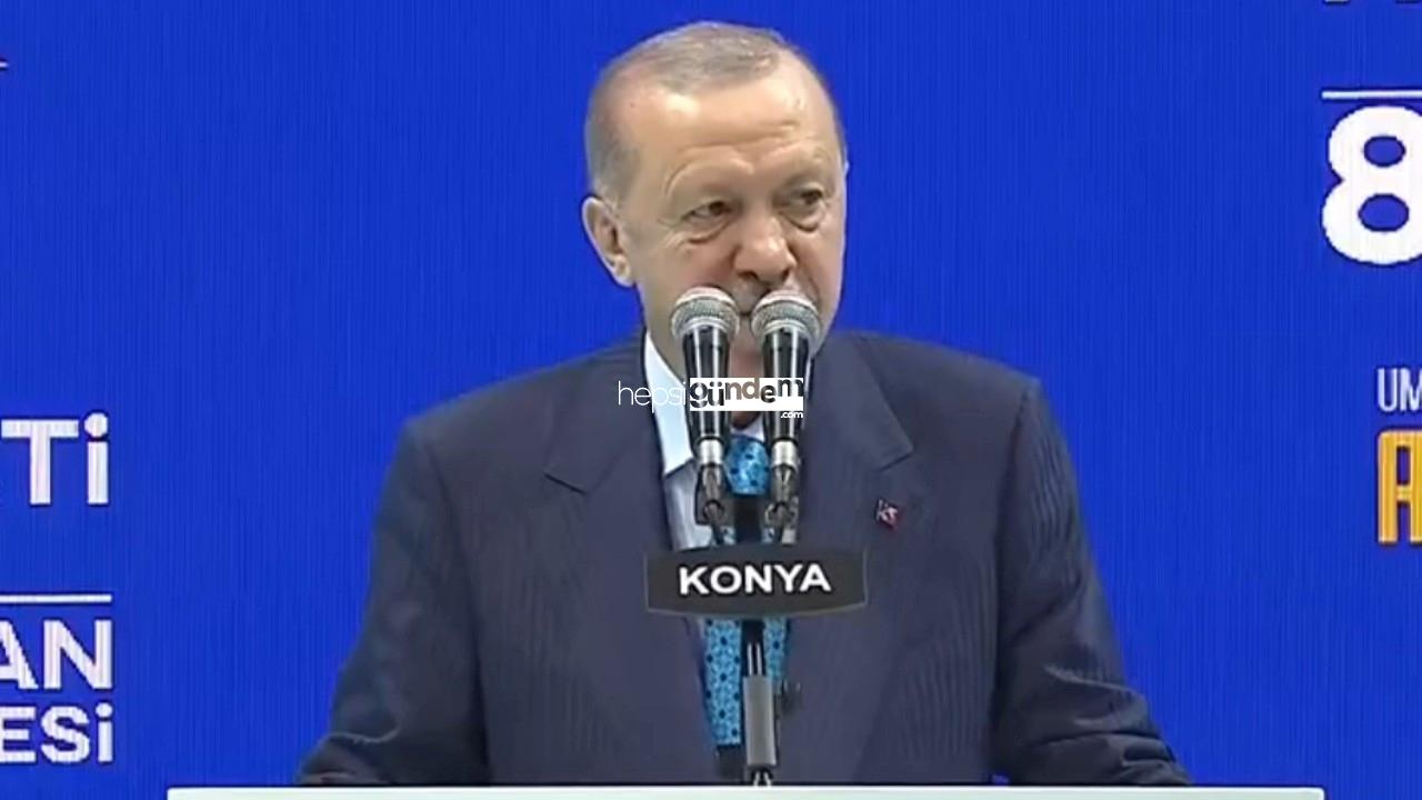 Erdoğan: Daha turpların büyüğü heybede