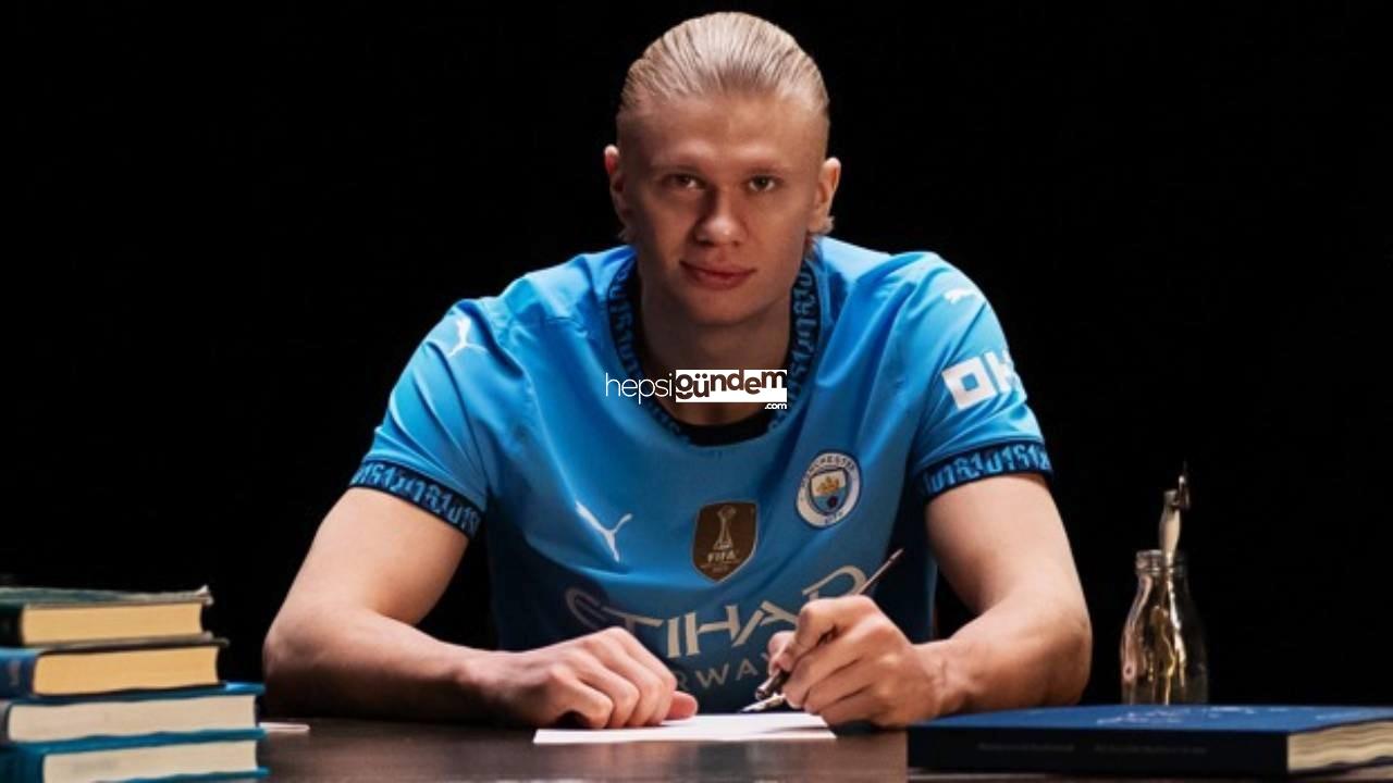 Erling Haaland’a 9,5 yıllık yeni kontrat: Manchester City’den rekor maaş