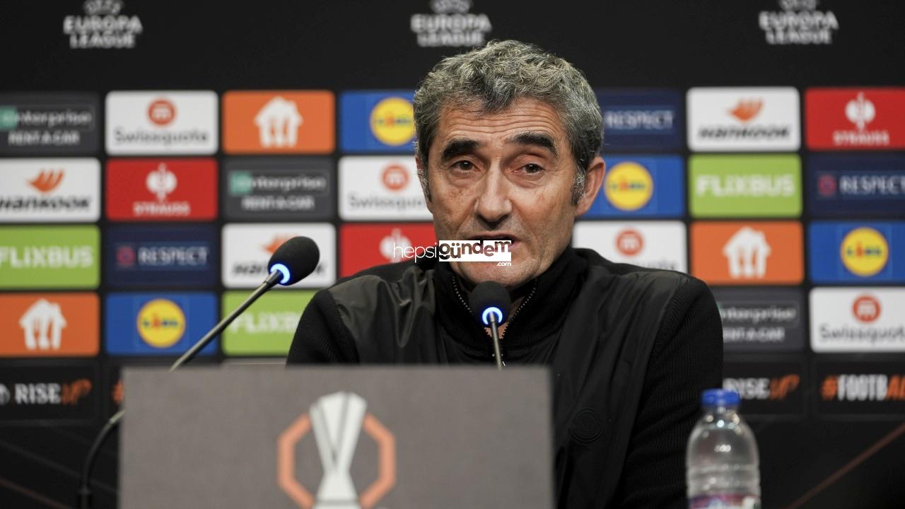 Ernesto Valverde: Sıra dışı bir atmosfer vardı