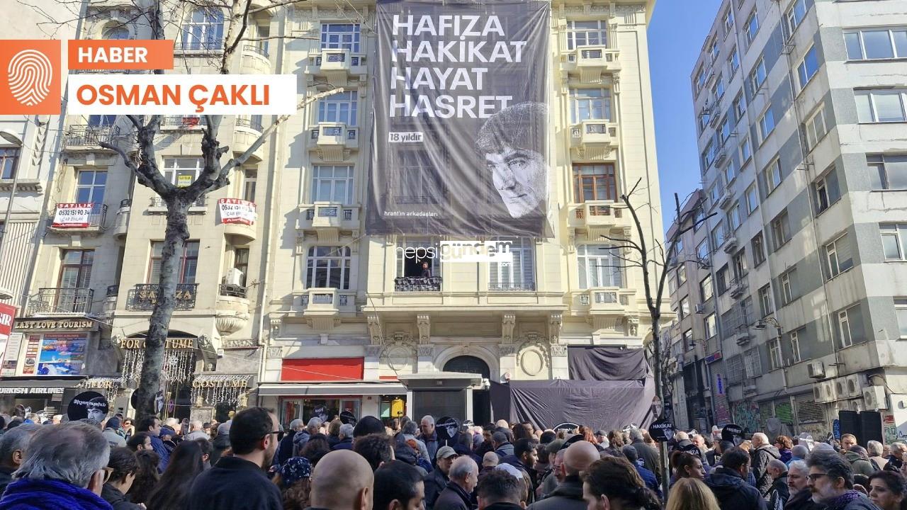 Hrant Dink, 18 yıl evvel katledildiği yerde anılıyor