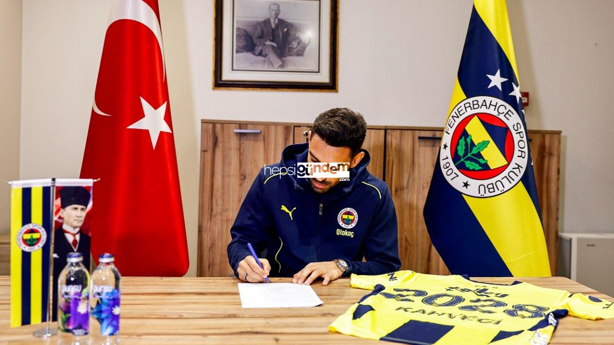 İrfan Can Kahveci, Fenerbahçe ile kontrat uzatmanın memnunluğunu yaşıyor