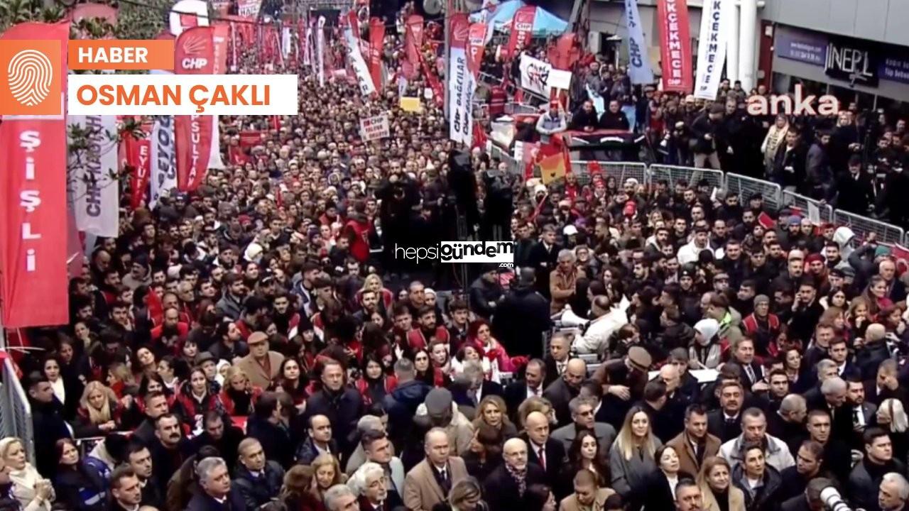 İstek Akpolat için binlerce kişi Beşiktaş Belediyesi önünde