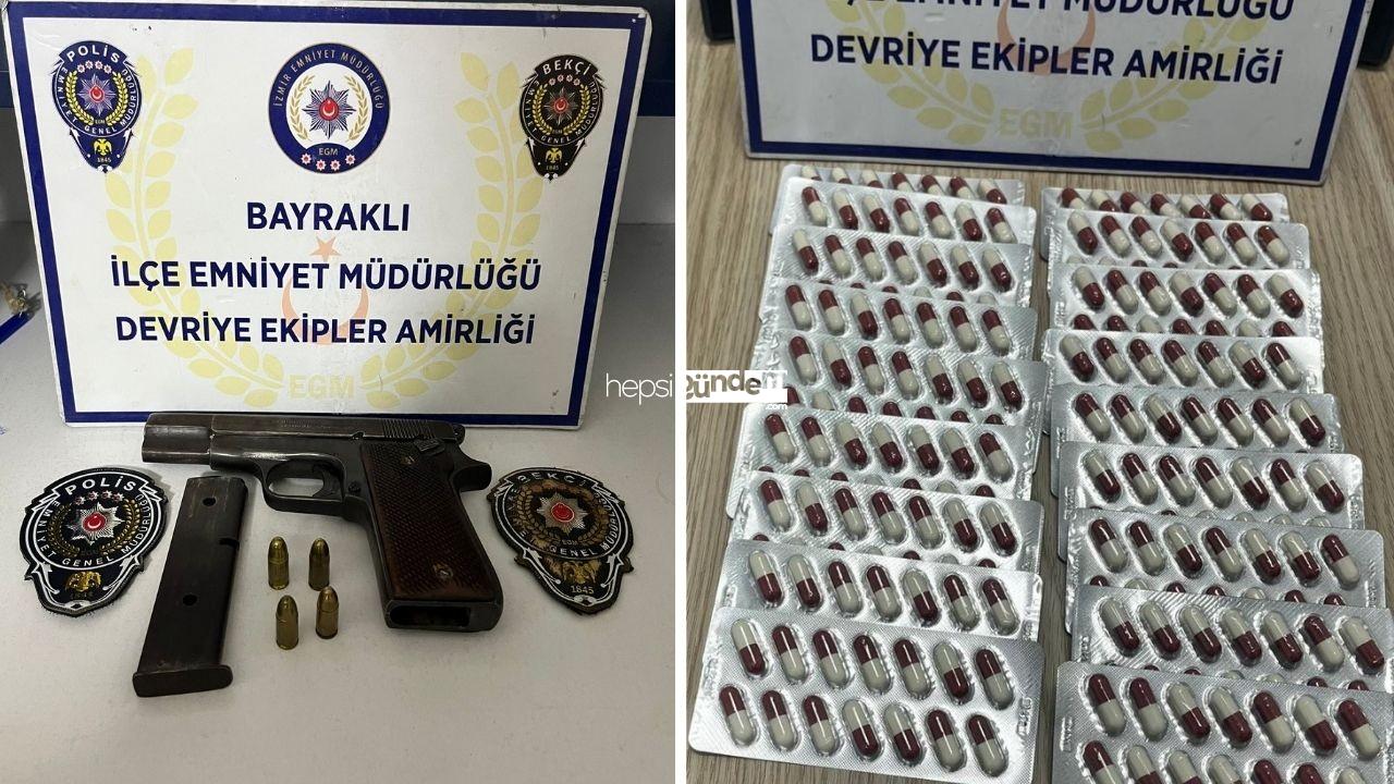 İzmir’de, 175 belgeden aranma kaydı bulunan hükümlü yakalandı