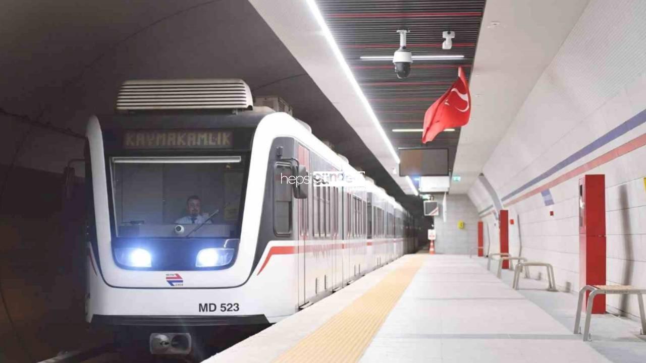 İzmir’de Metroların sefer programı değişti