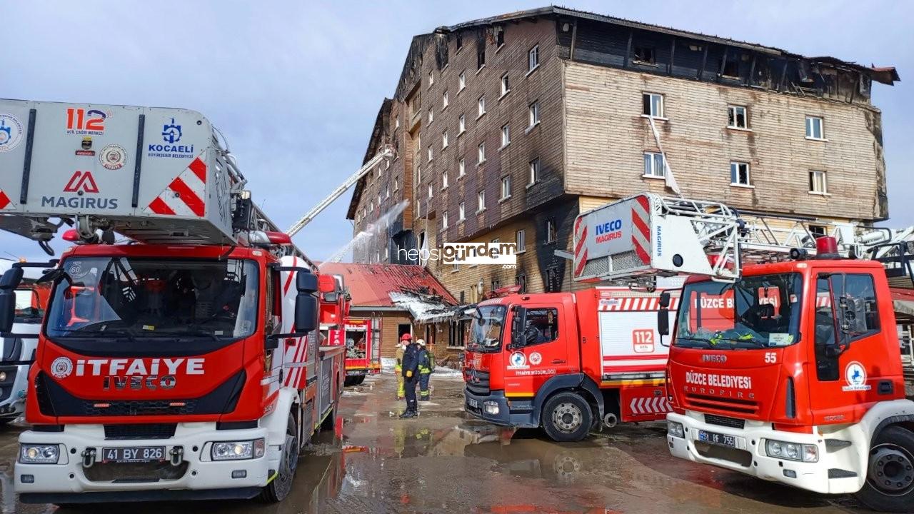 Kartalkaya’daki yangına ait dünyadan taziye ve takviye bildirileri