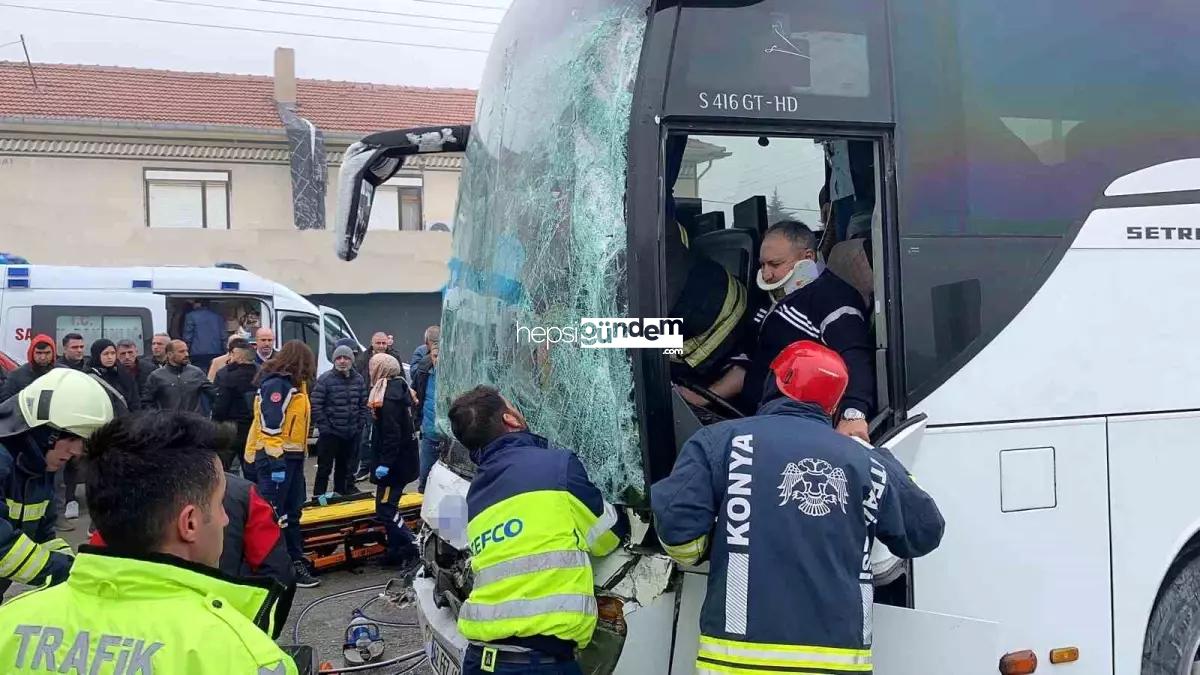 Konya’da Zincirleme Kaza: 5 Yaralı