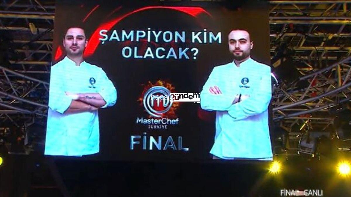 MasterChef’te kupanın sahibi belirli oldu