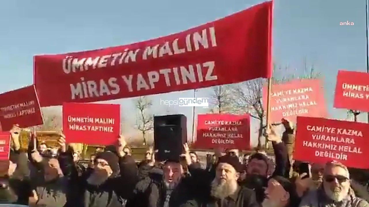 Menzil’deki hengame sokak aksiyonuna uzandı: ‘Ümmetin malını miras yaptınız’