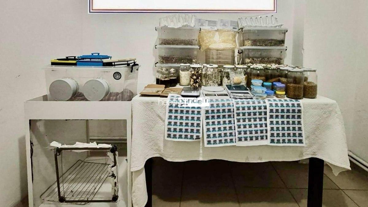 Muğla’da profesör lakaplı şüphelinin evinden 22 kilo uyuşturucu çıktı