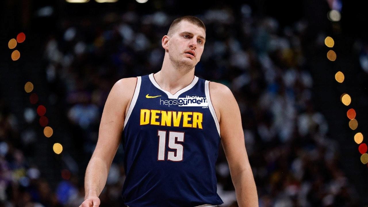 Sırp pivot Nikola Jokic NBA tarihine geçti: 15 bin sayı 7.500 ribaund