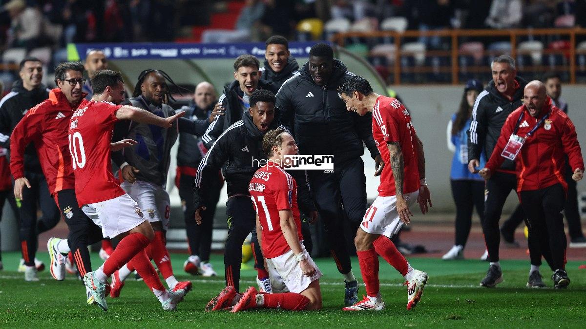 Sporting’i penaltılarda geçen Benfica kupayı kazandı