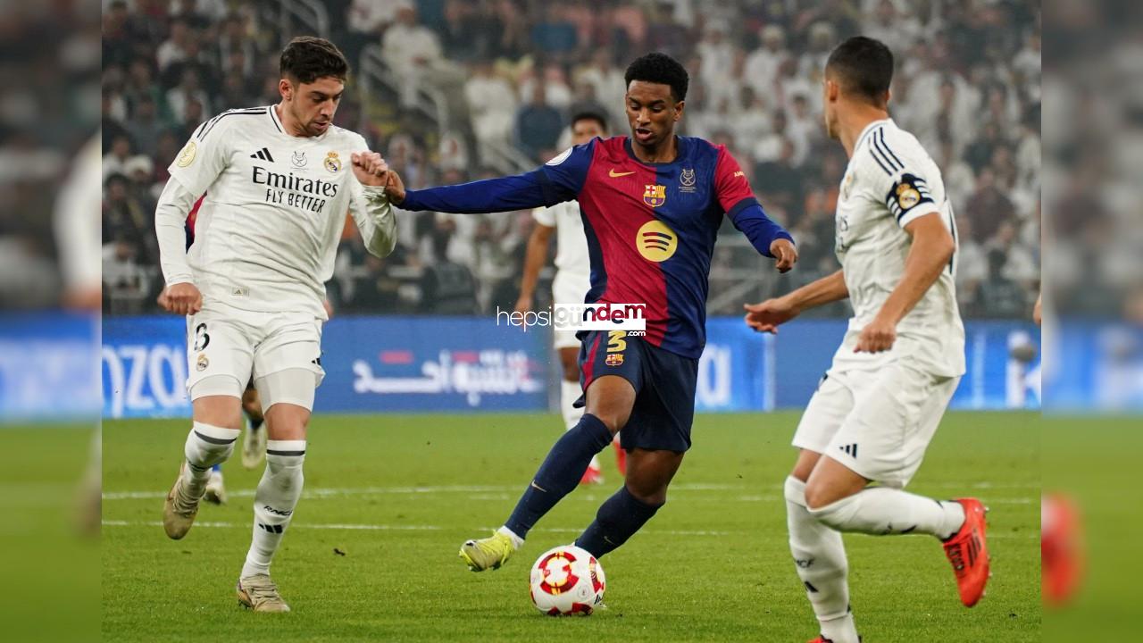 Suudi Arabistan’da El Clasico: Barcelona birinci yarıdan farkı açtı