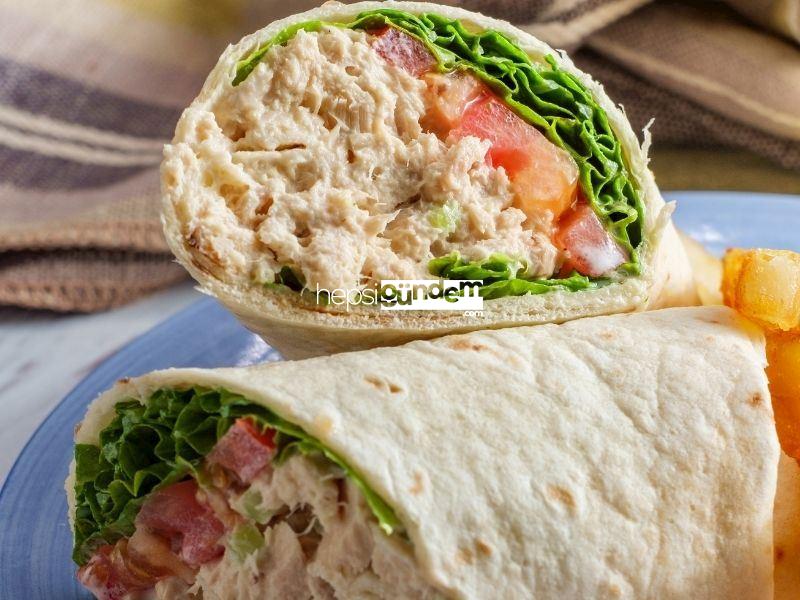 Ton Balıklı Wrap