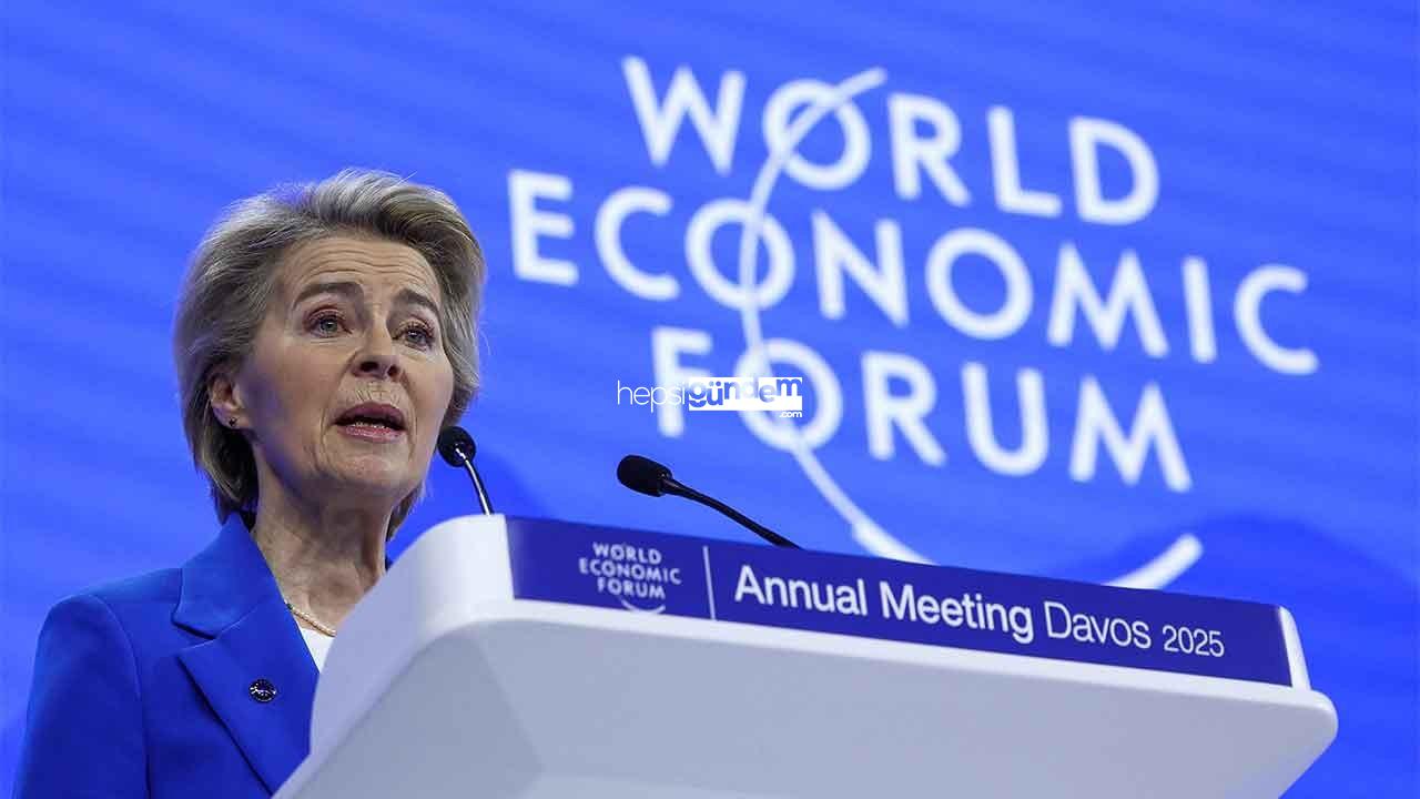 Von der Leyen, Davos’ta: ‘Avrupa, vites değiştirmeli’