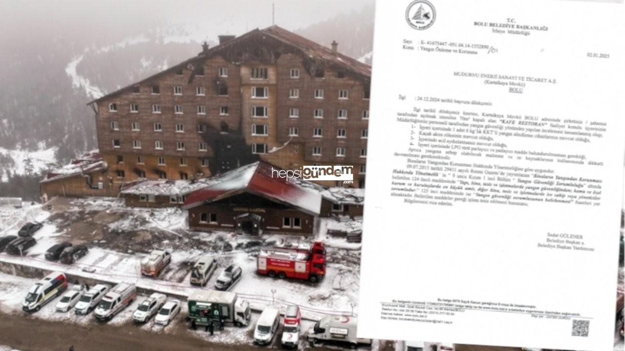 Yanan otel için ‘sorumluluk’ tartışması: Karşılıklı dokümanlar yayımlandı