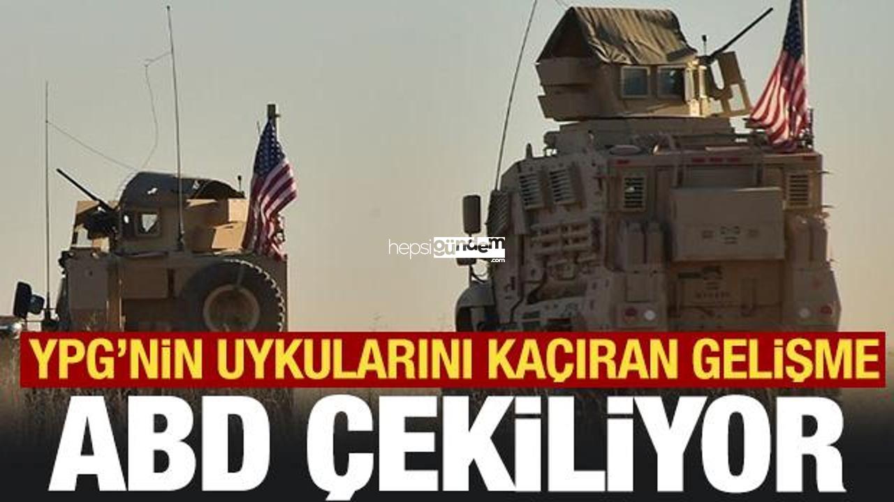 YPG’nin korktuğu başına geliyor! ABD’den çekilme kararı