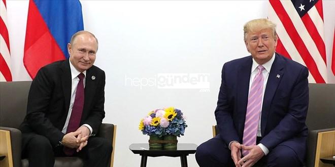 ABD medyası: Trump, Putin ile Ukrayna savaşını görüştü