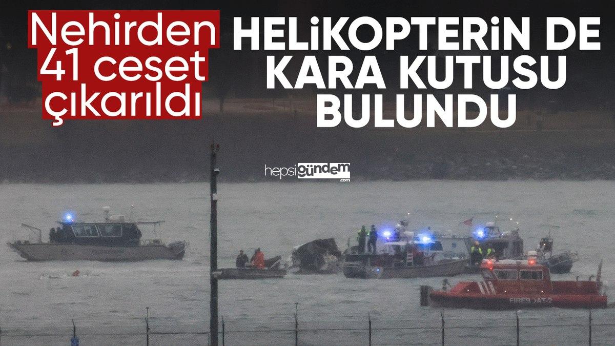 ABD’de uçak kazası: Askeri helikopterin kara kutusu bulundu