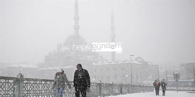 AKOM uyardı: İstanbul’da şiddetli rüzgar ve kar yağışı tesirli olacak