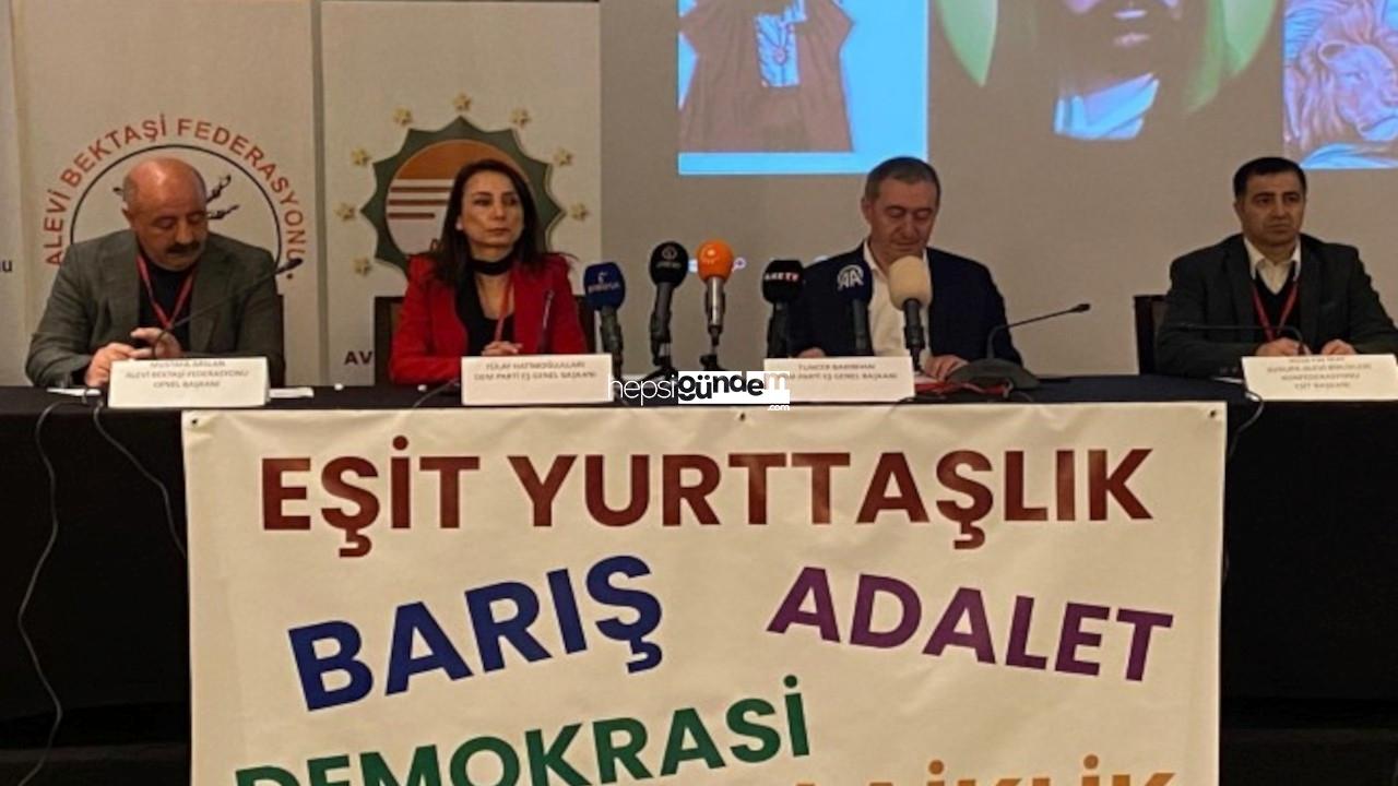 Alevilerden ‘barış’ paneli: Abdullah Öcalan’ın bildirisi paylaşıldı