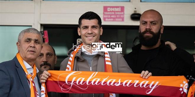 Alvaro Morata, Galatasaray için İstanbul’da