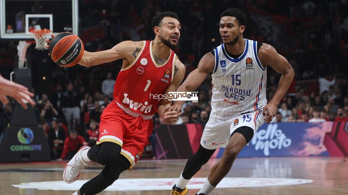 Anadolu Efes deplasmanda Olympiakos’a kaybetti