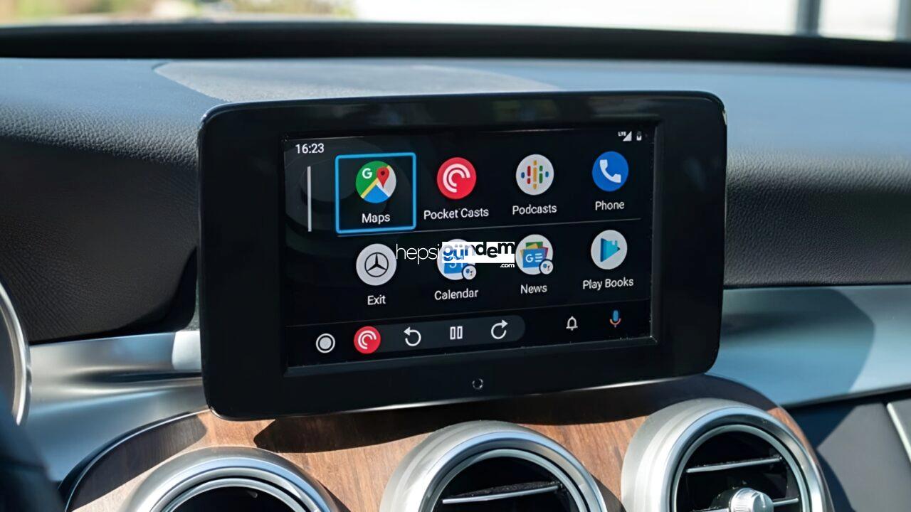 Android Auto yenileniyor! Yeni uygulamalar geliyor