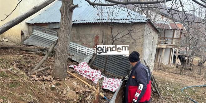 Bahçesinde yaktığı ateşin üzerine düşen 90 yaşındaki bayan öldü