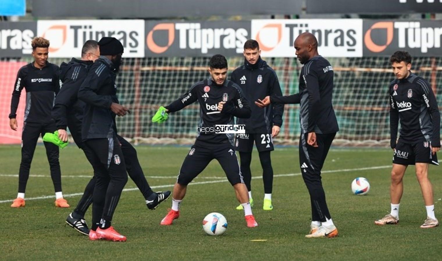 Beşiktaş’tan sakatlık açıklaması: 3 oyuncu idmanda yer almadı!