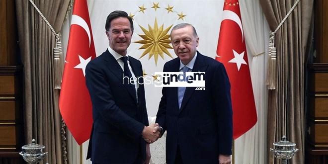 Cumhurbaşkanı Erdoğan, NATO Genel Sekreteri Rutte ile görüştü