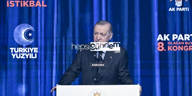 Cumhurbaşkanı Erdoğan yeniden AK Parti Genel Lideri seçildi