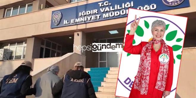 DEM Parti Iğdır Vilayet Lideri Alya Akkuş gözaltına alındı