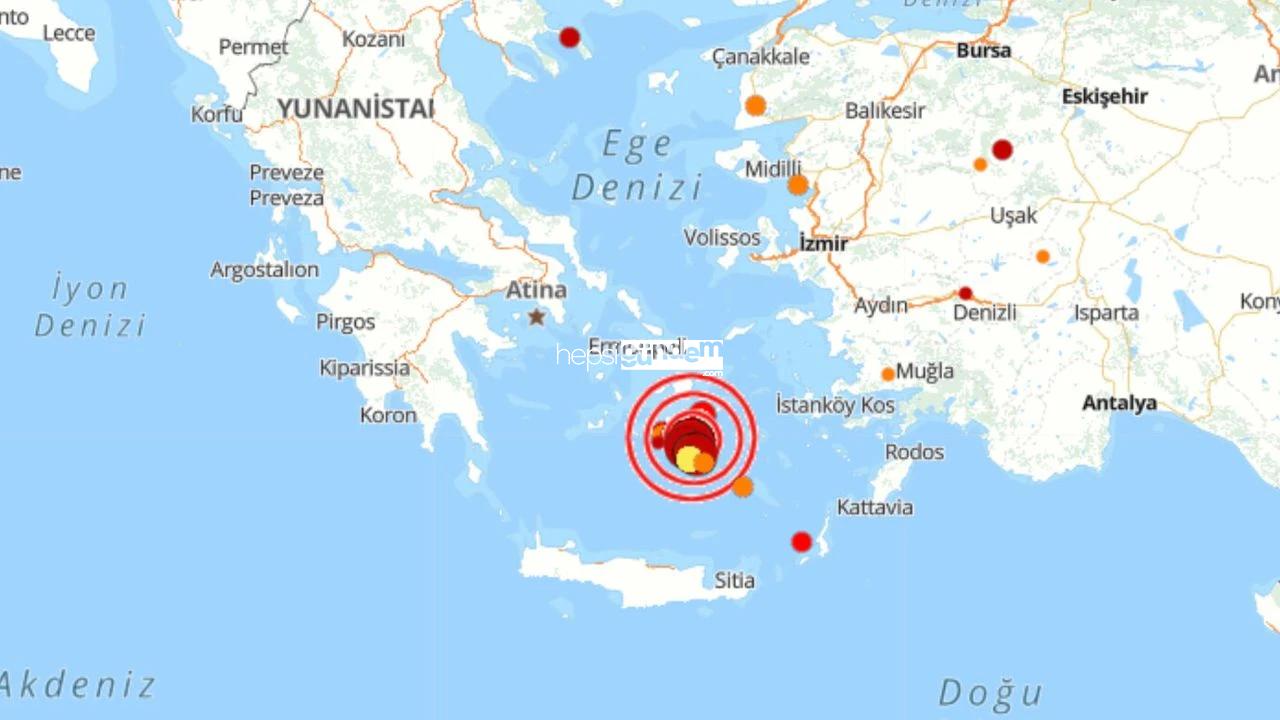 Ege’de 400’den fazla deprem! Türkiye’yi tesirler mi?