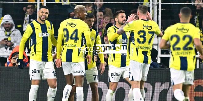 Fenerbahçe, iç alanda galibiyet serisini 8 maça çıkardı