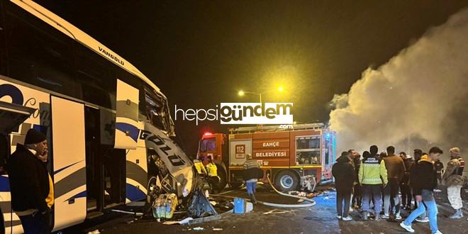 Gaziantep’te zincirleme trafik kazasında 1 kişi öldü