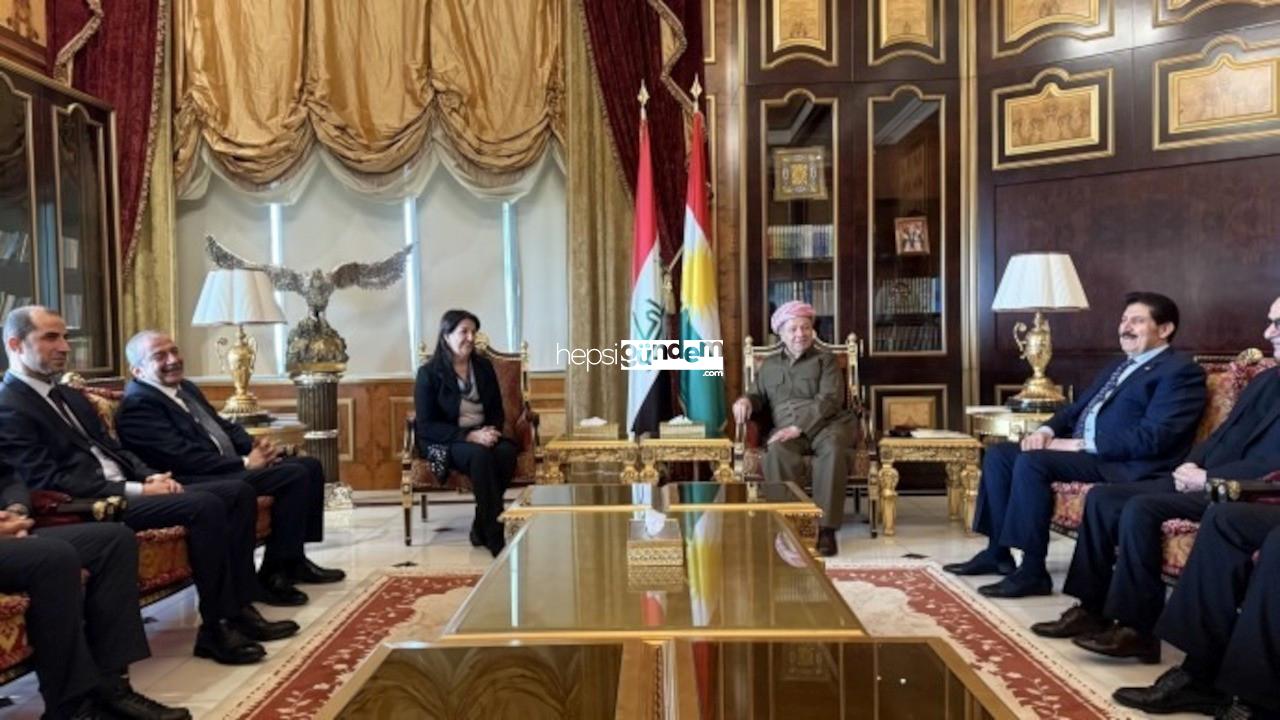 İmralı Heyeti ile Barzani görüşmesi başladı