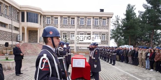 Kuzey Irak’ta kalp krizi geçiren güvenlik korucusuna veda